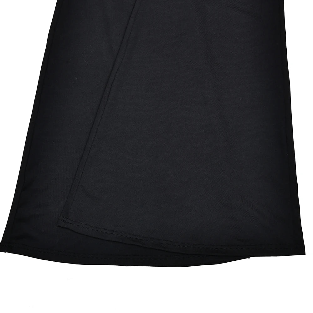 AzureMuse™ – Blue Turtleneck Party Jumpsuit (Classy, Cozy & Sleek)