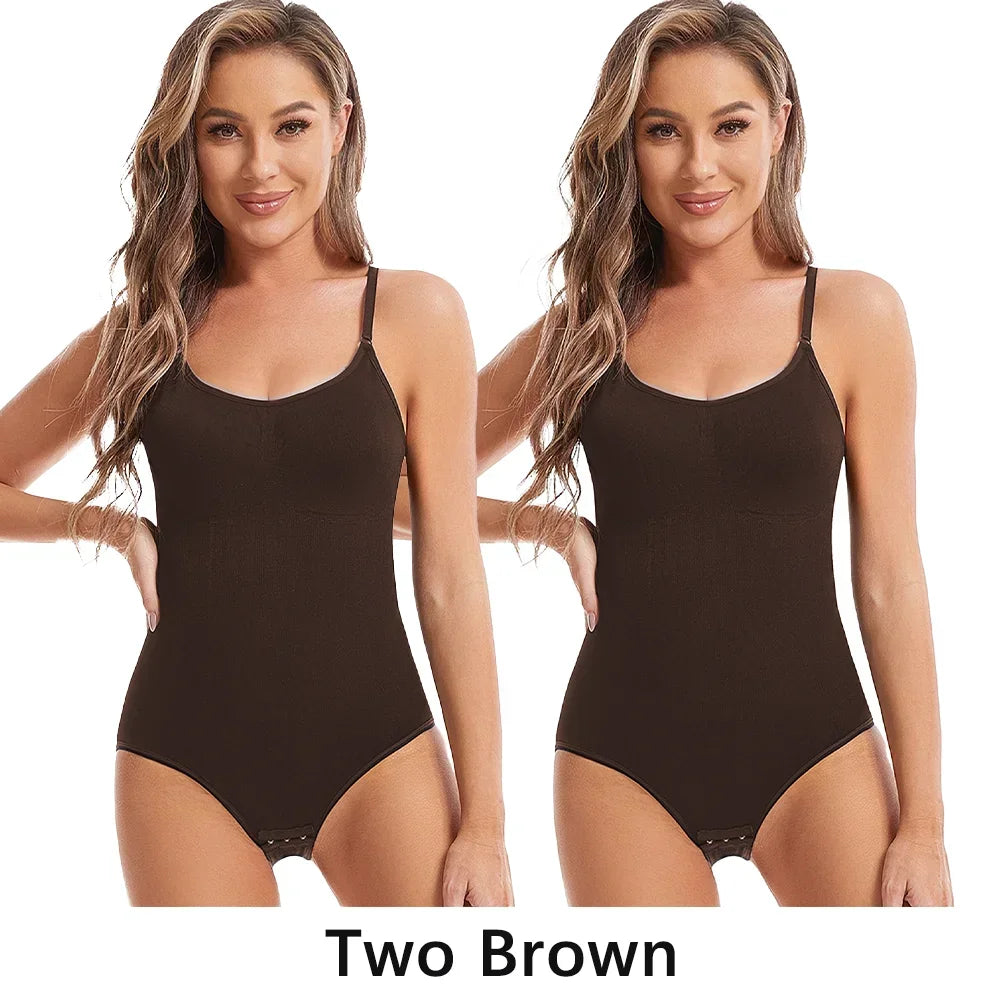 Women Open Crotch Slim Bodysuit