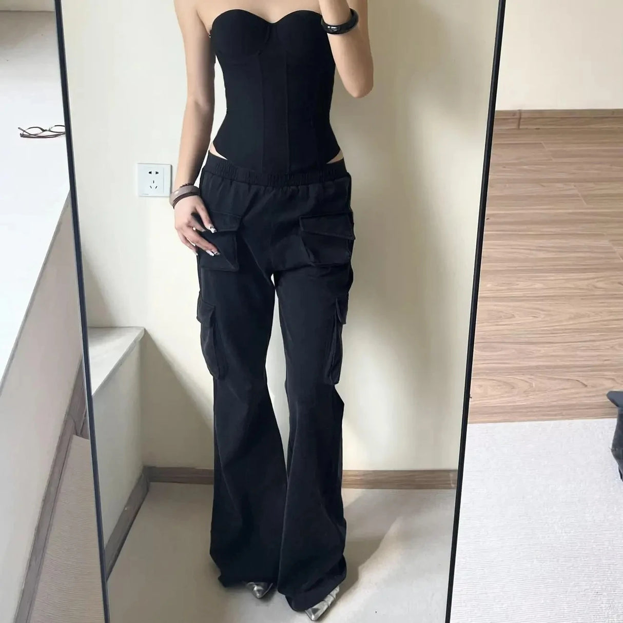 Y2K Punk Street Baggy Denim Pants