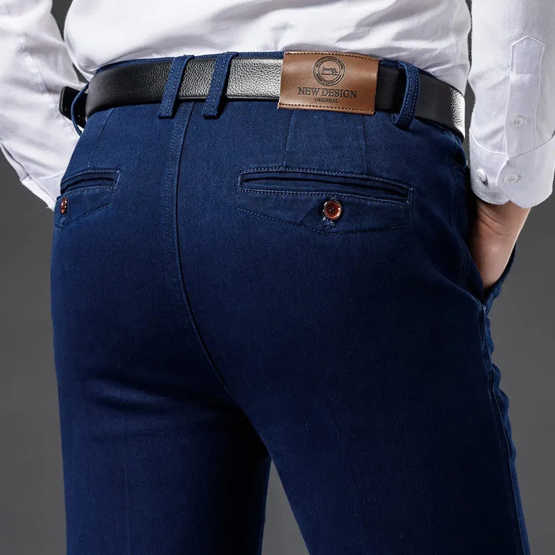 Men Classic Straight Jeans