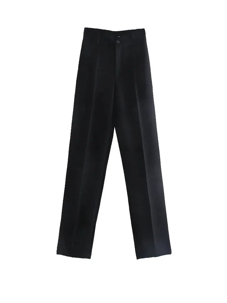 Women Office Straight Pants
