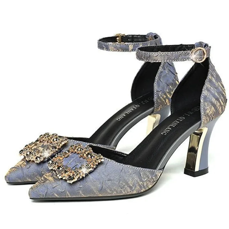 Women Pumps 2024 Designer Pointed Toe Heels