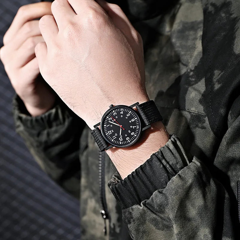 Men’s Luxury Skeleton Alloy Watch