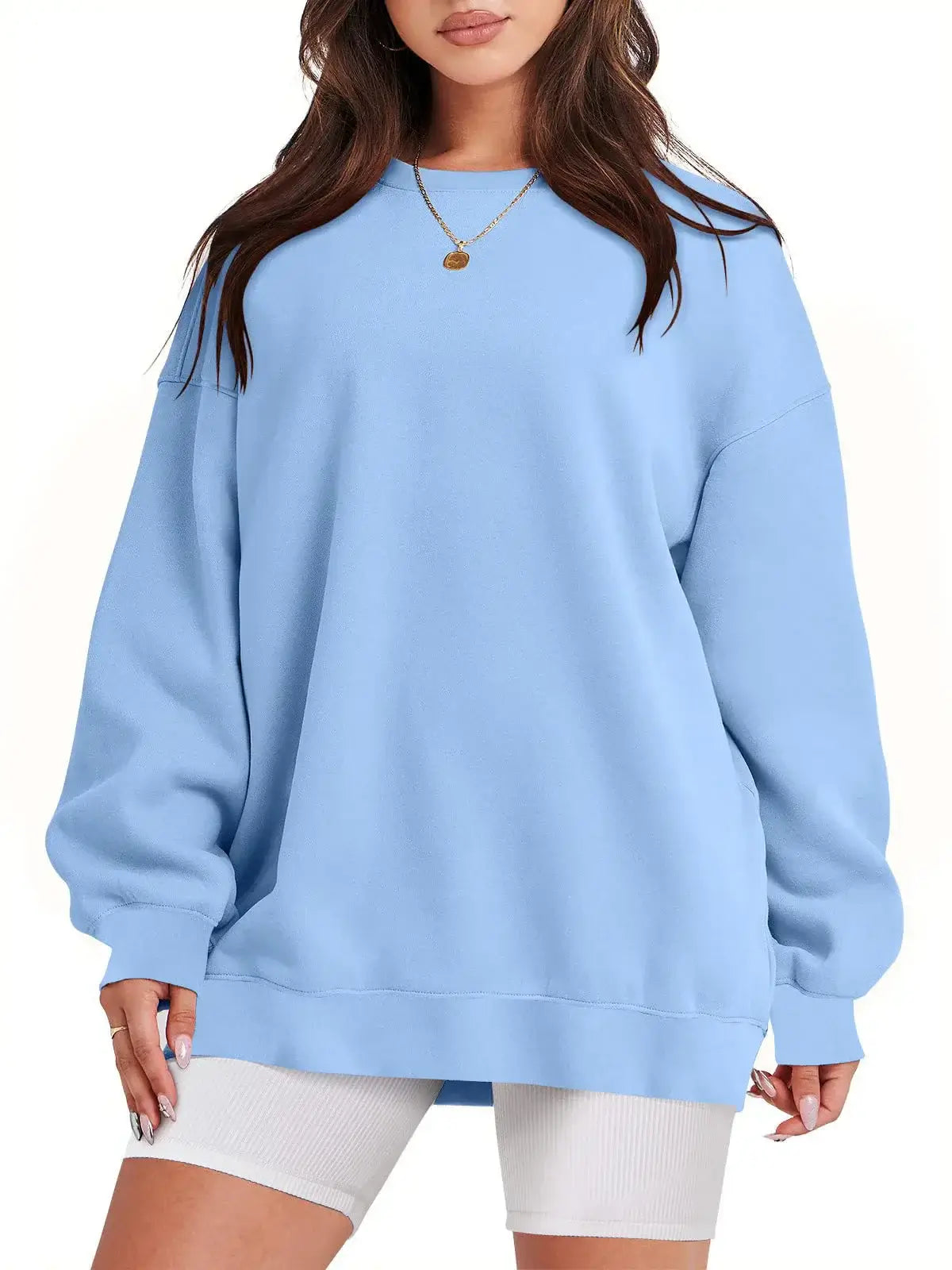 Women Oversized Pullover Sweatshirt Casual Street Top