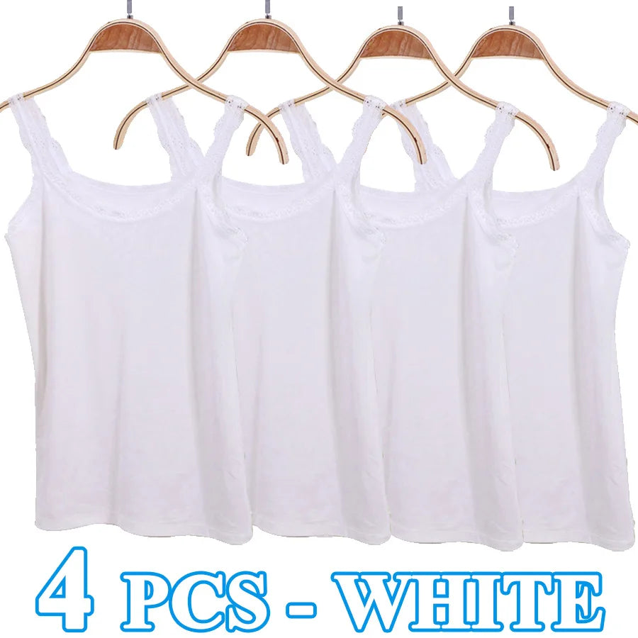 Women Cotton Lace Camisole