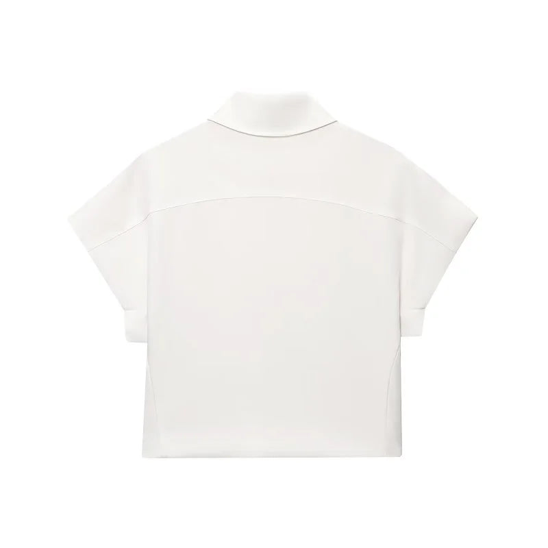 MUJER Cropped Varsity Women's Zipper Jacket