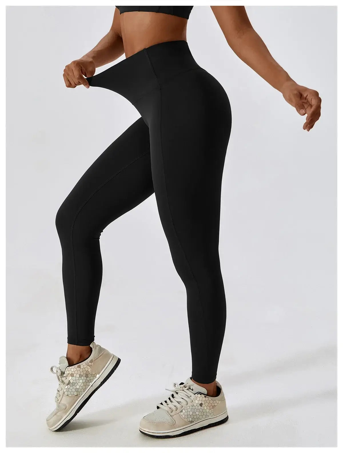 Women High Waist Contour Yoga Leggings