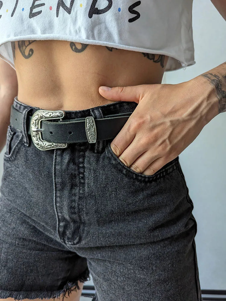 Women's Blue Casual Denim Shorts