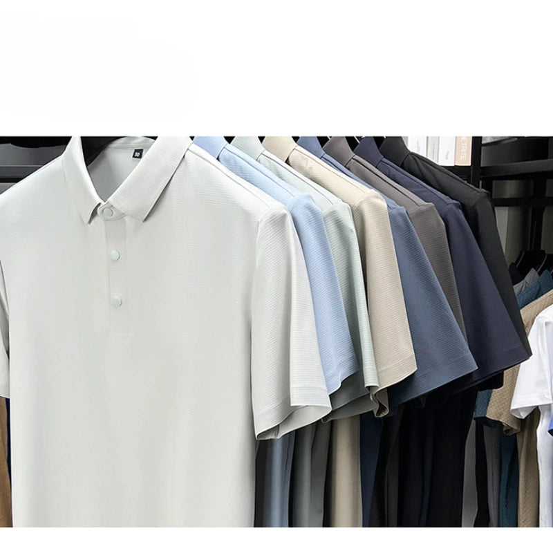 Men Premium Jacquard Polo T-Shirt