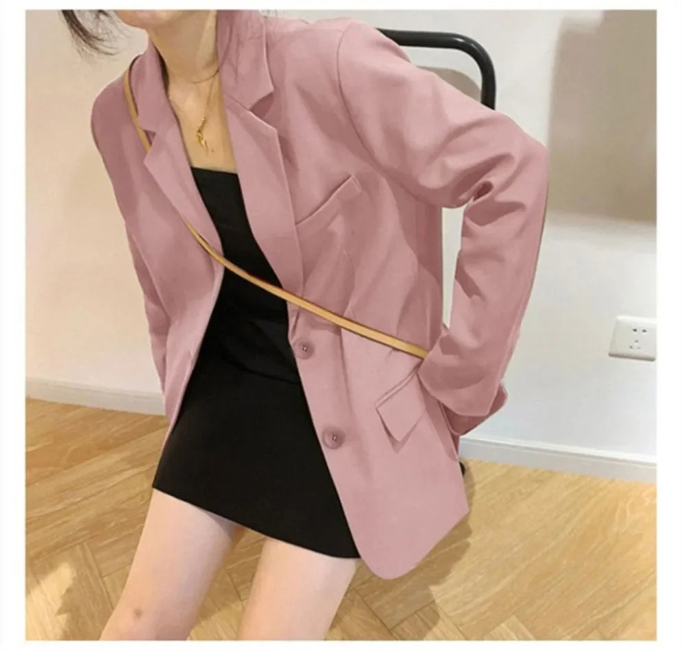 PowerSet™ – Slim Blazer Suit Set (Office-Classy, Tailored for Comfort & Impact)