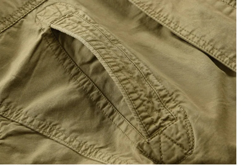 Men’s Windbreaker Trench Jacket