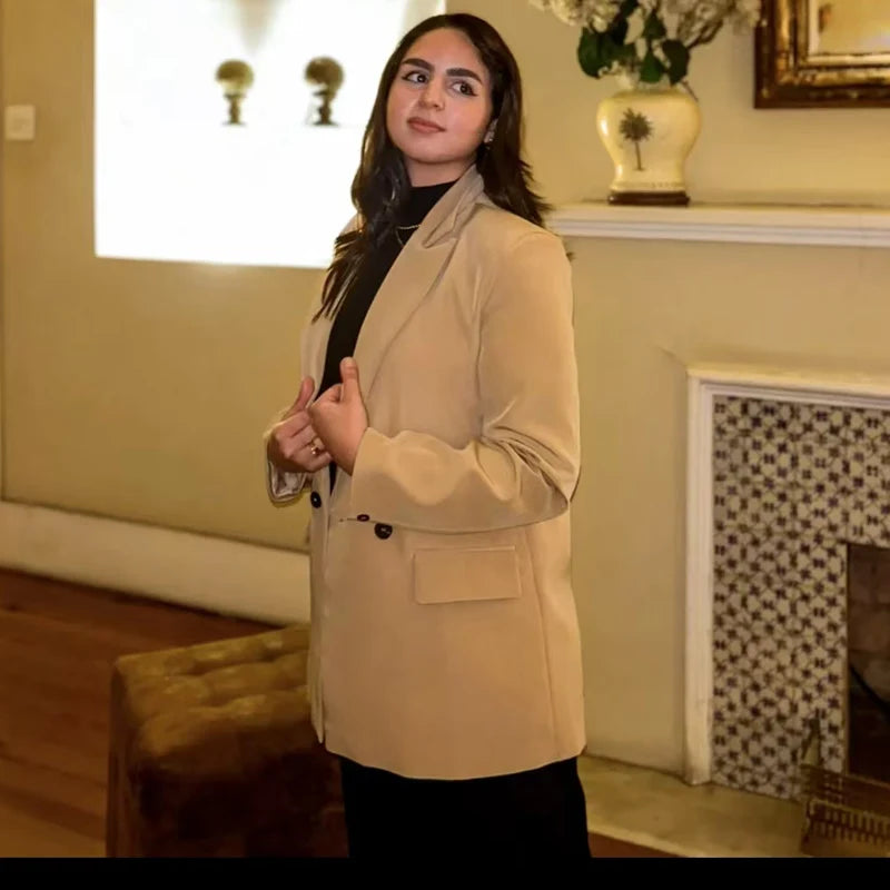 TrafLux™ – Color-Rich Office Blazer (Casual Power Dressing for Women)