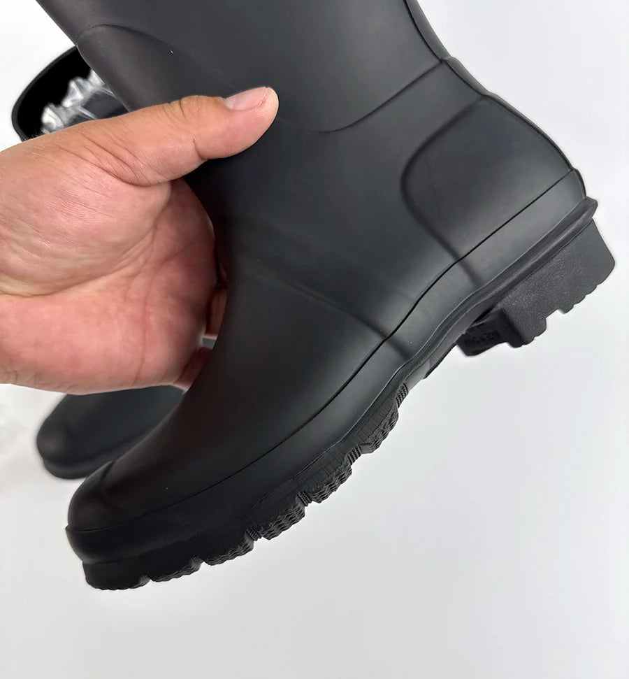 Women Mid Calf Boots Embroidered Leather