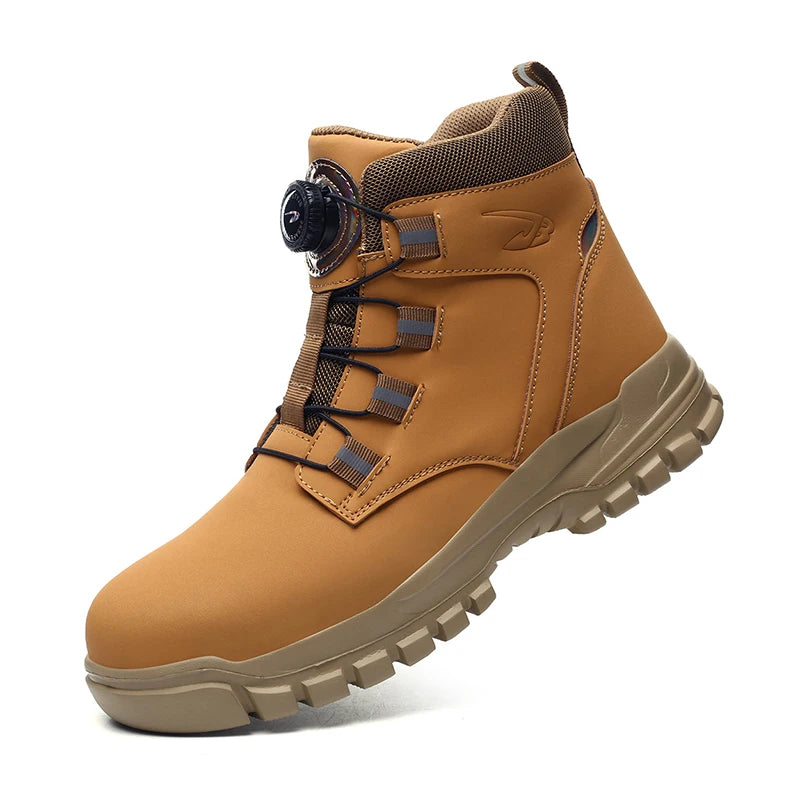 Men Waterproof Indestructible Safety Work Boots