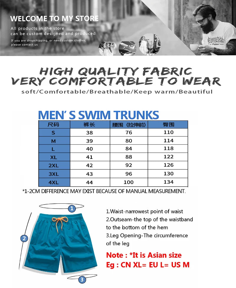 Men Racing Swim Shorts
