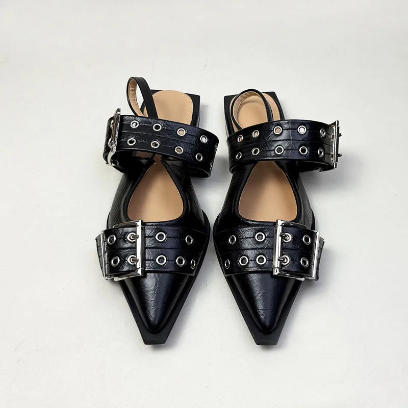 Women’s Designer Pointed Toe Slingback Flats