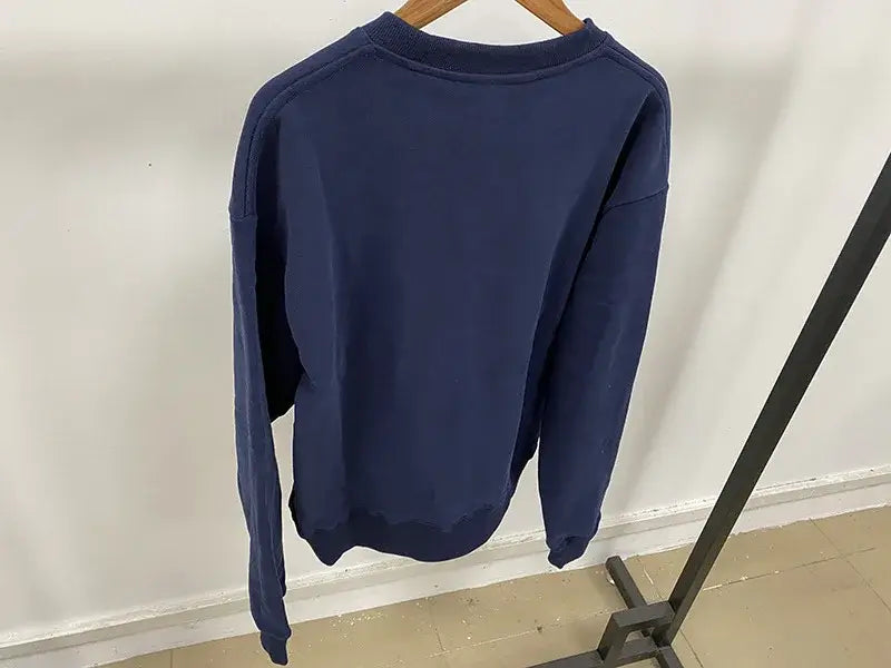 Women Letter Print Sweatshirt Vintage O-Neck Pullover