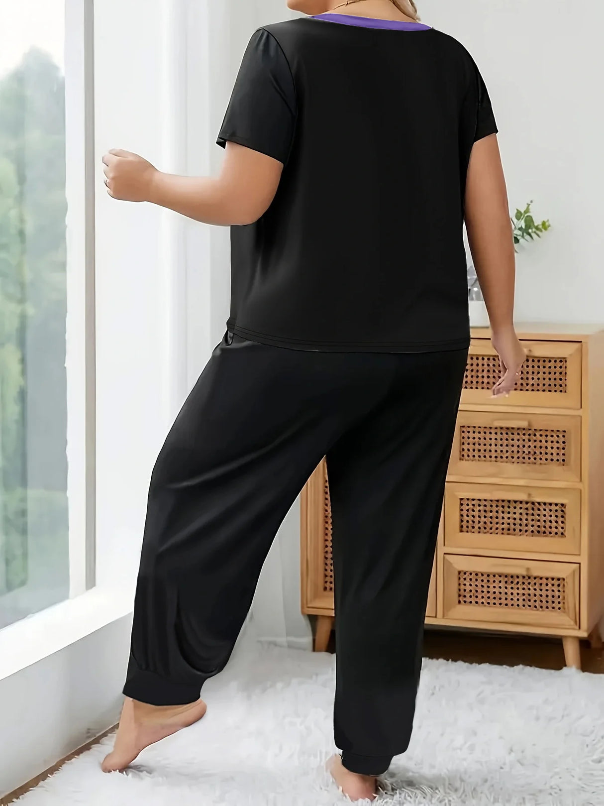 Plus Size Women's Casual Suit – Comfortable Loungewear