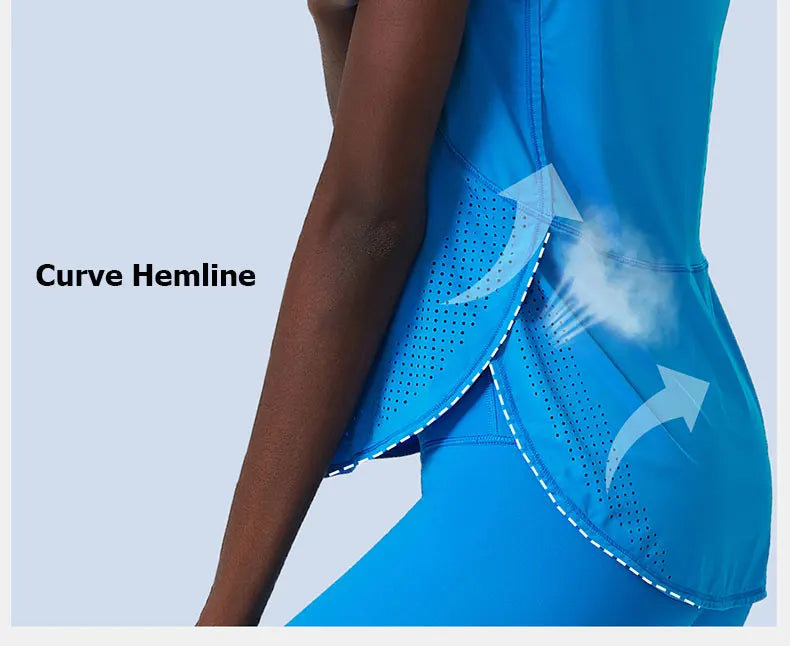 Women Loose Sleeveless Fitness Tank Top