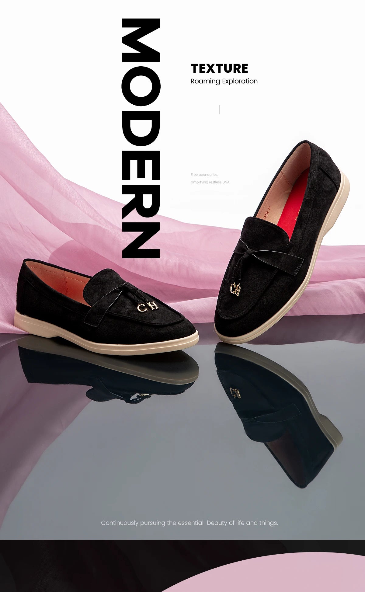 Women’s Patent Leather Bow Pointed Toe Loafers