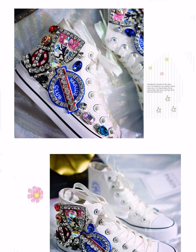 Women Canvas Shoes Platform Loafers Sneakers