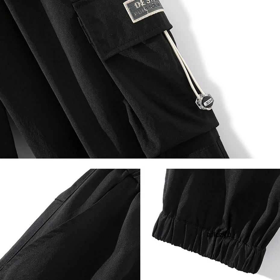 Men's Plus Size 8XL Jogger Pants – Casual Streetwear