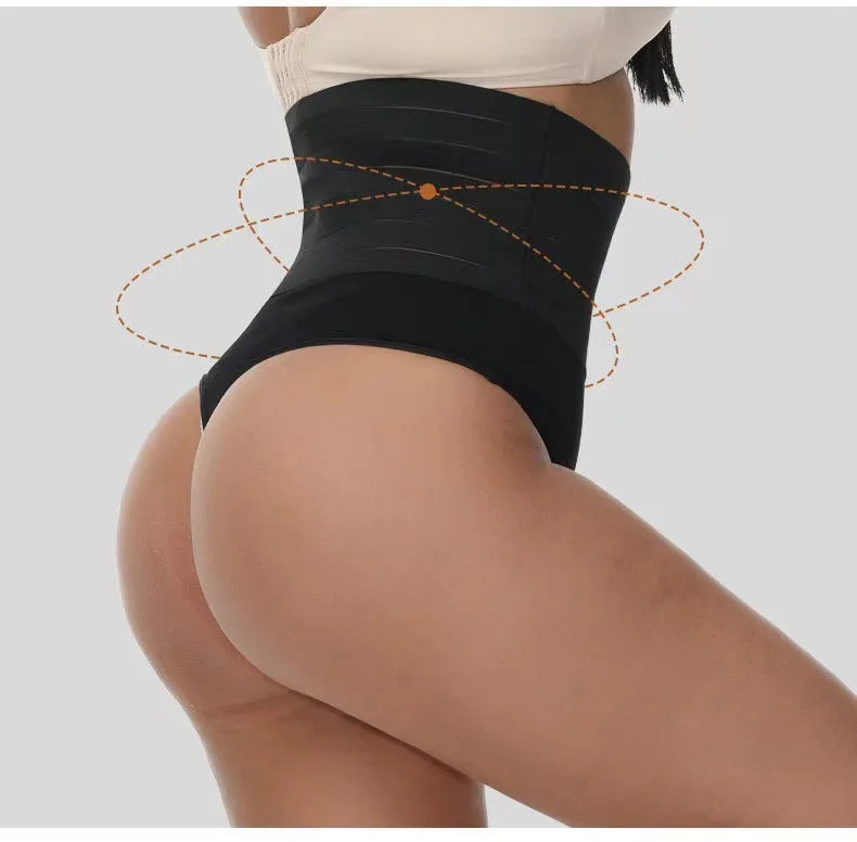 Women High Waist Shaping Thong