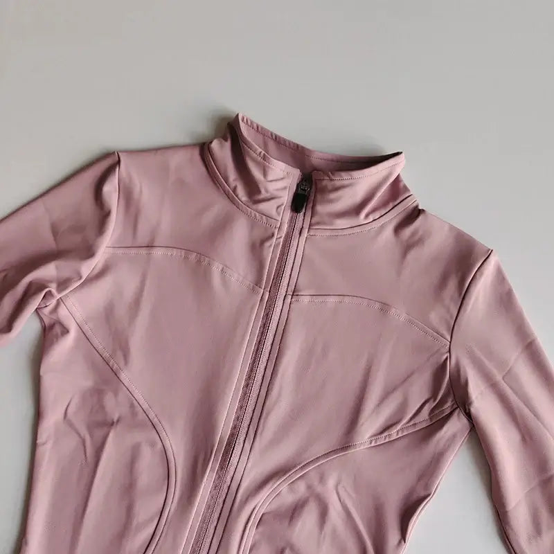 Women Quick Dry Zipper Sports Jacket