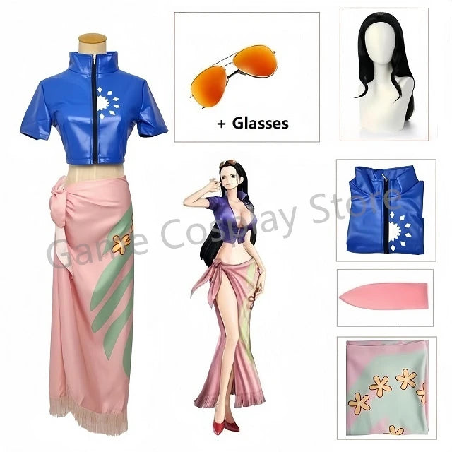 Nico Robin Anime Cosplay Party Costume