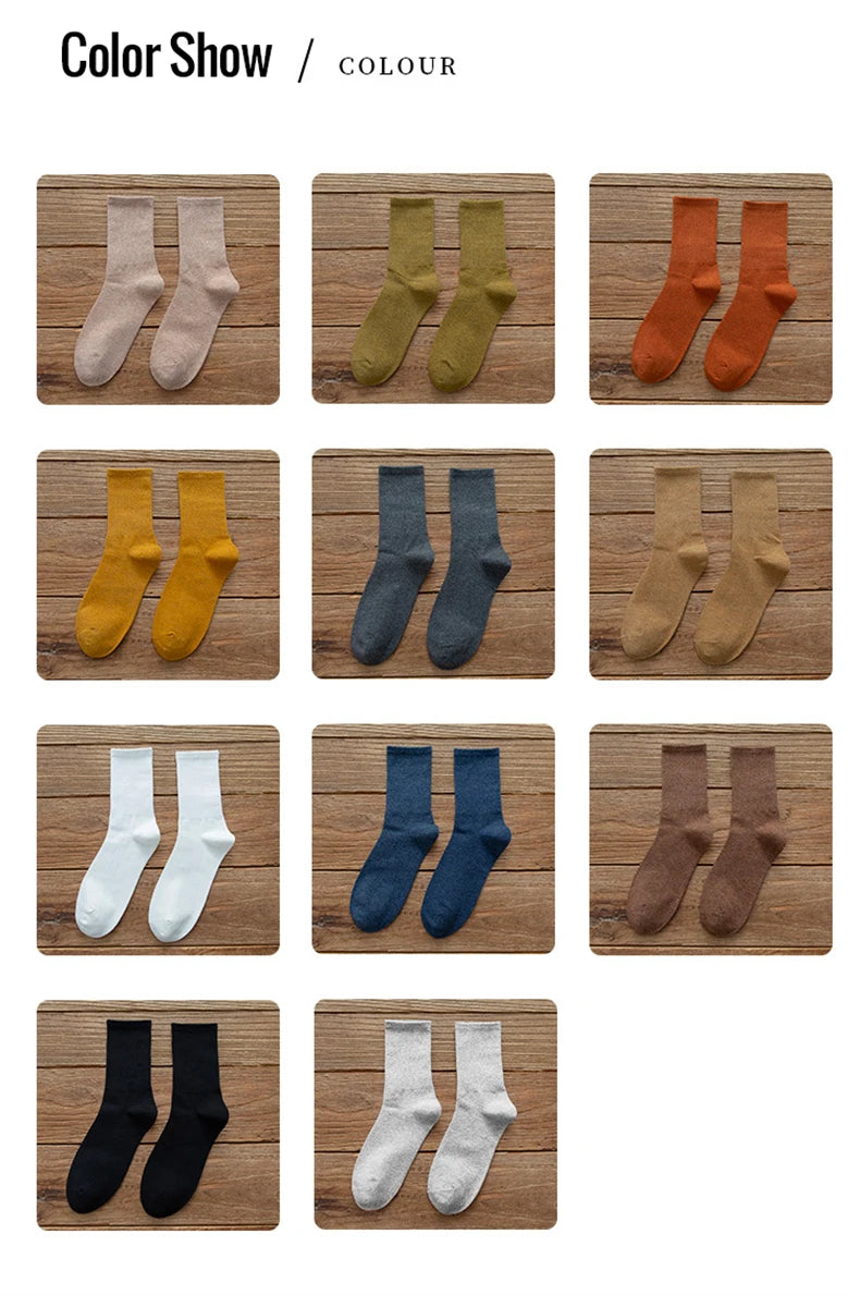 Men’s Cotton Business Dress Socks