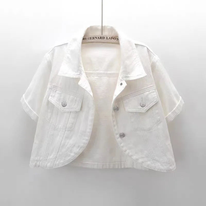 Summer New Joker Denim Jacket for Women