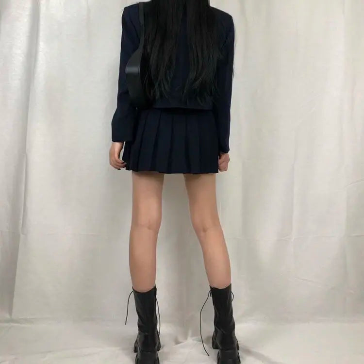 Women Mid Calf Boots Slip On Cowgirl Style