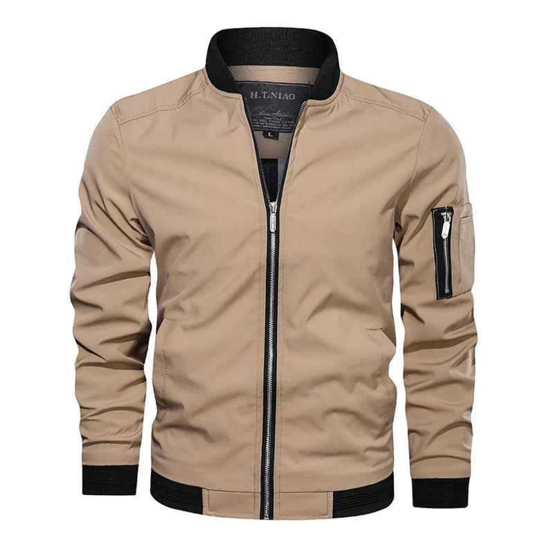 Men's Plus Size Bomber Jacket – 7XL Y2K Style