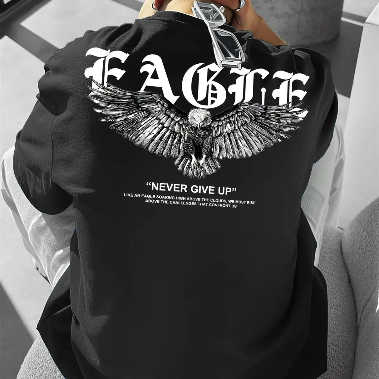 Men Cotton Graphic T-Shirt