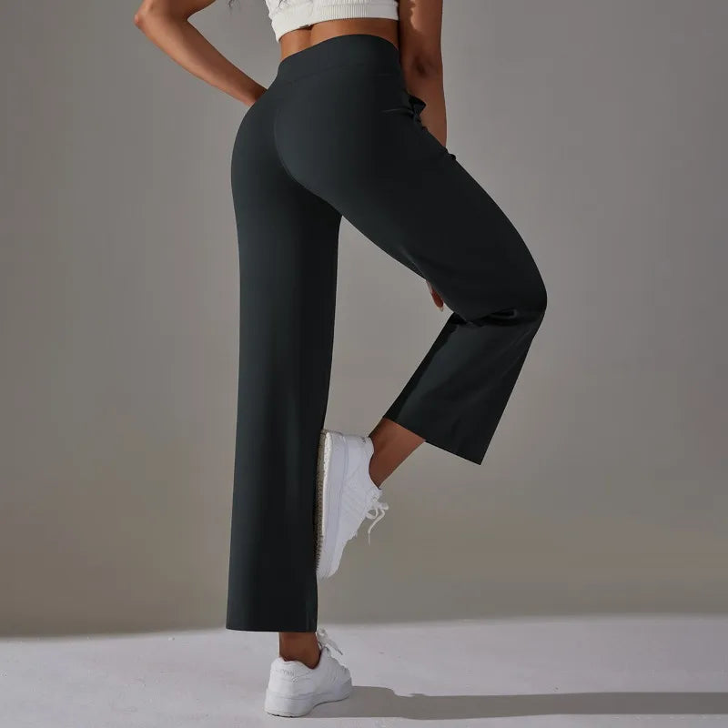 Women Seamless High Waist Wide Leg Leggings