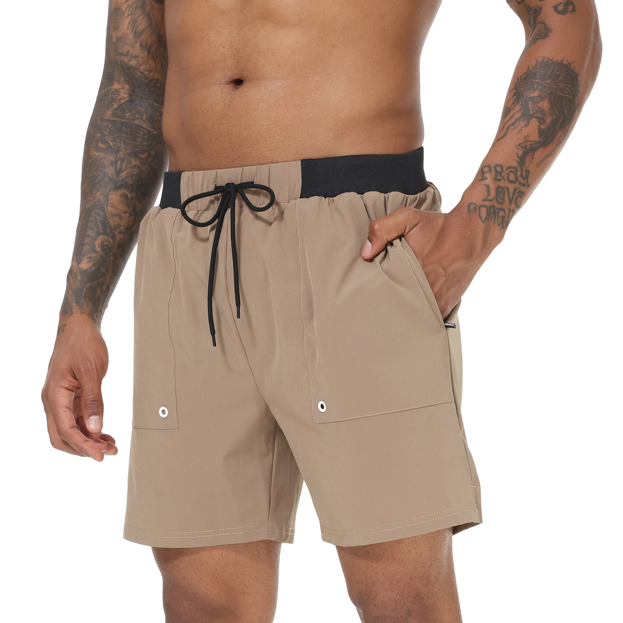 Men Quick Dry Swim Shorts