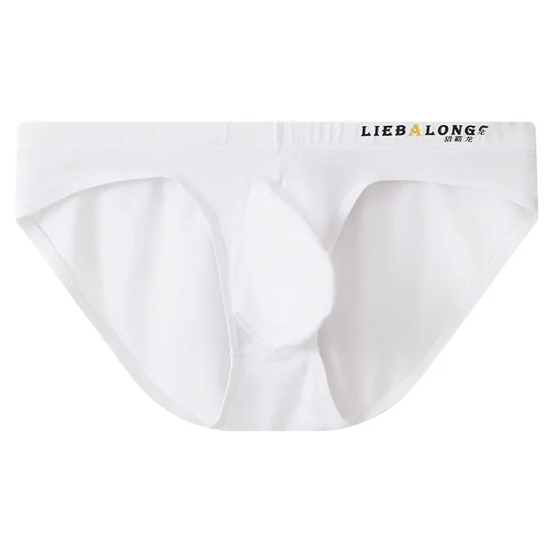 Men's Sexy Cotton Briefs – Seamless Low Rise
