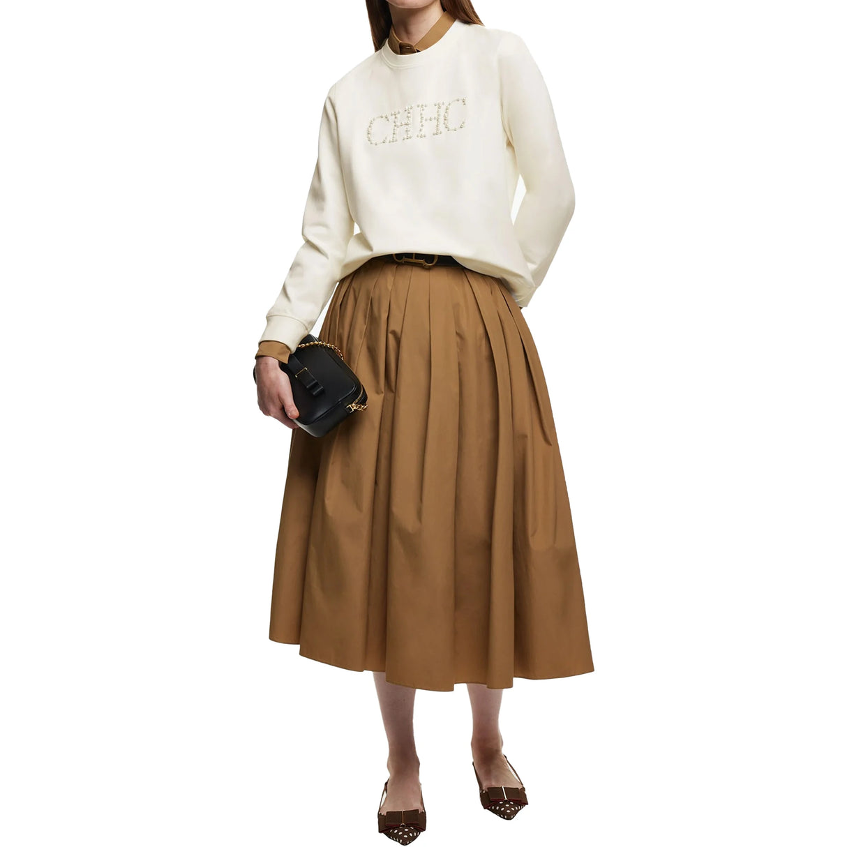 Pearl Embroidered Hoodie