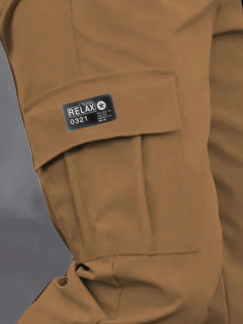 Men Ice Silk Cooling Cargo Pants