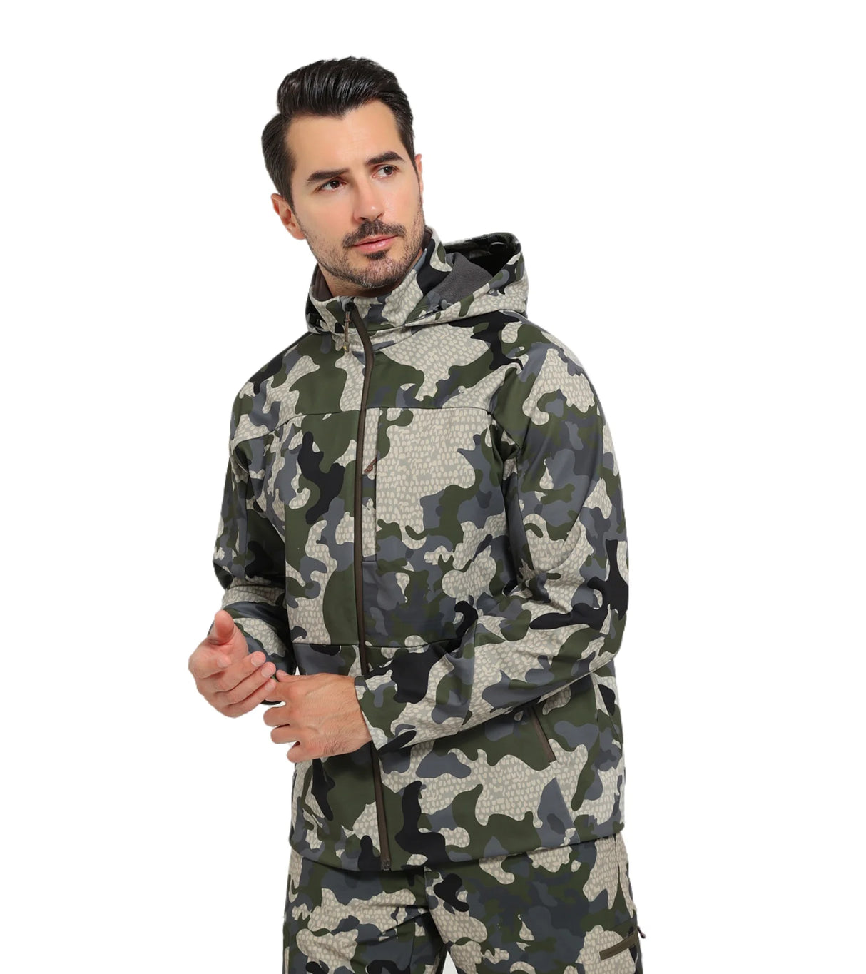 Men Windproof Waterproof Hunting Jacket