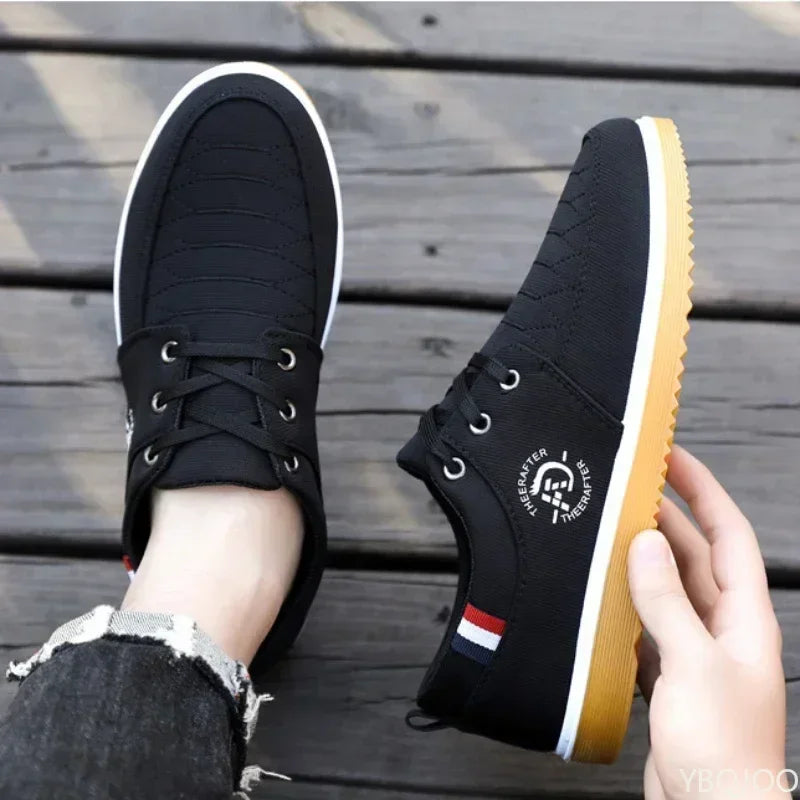 Men’s Summer Canvas Slip-On Sneakers