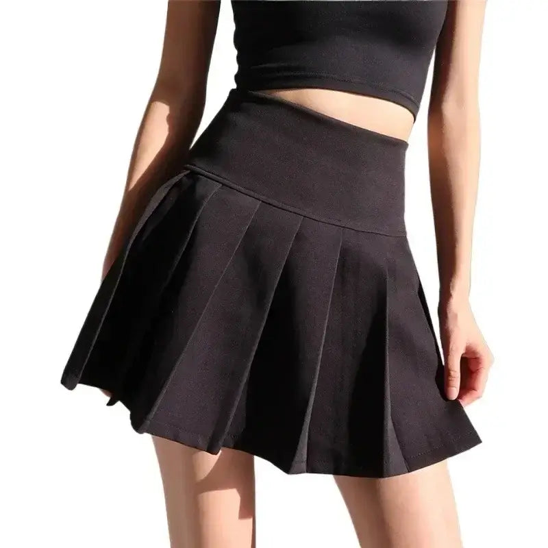 Women Y2K Pleated Mini Skirt