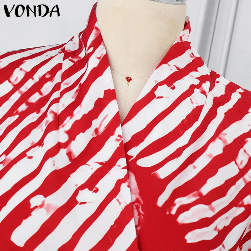 Women Printed Boho Maxi Dress