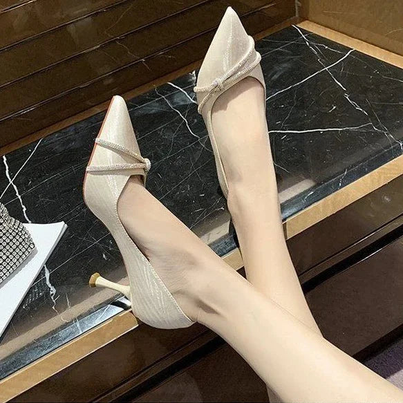 Korean Style Women Pumps Formal Non-Slip Shoes
