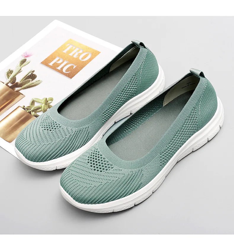 Women Knitted Sock Sneakers Casual Trainers