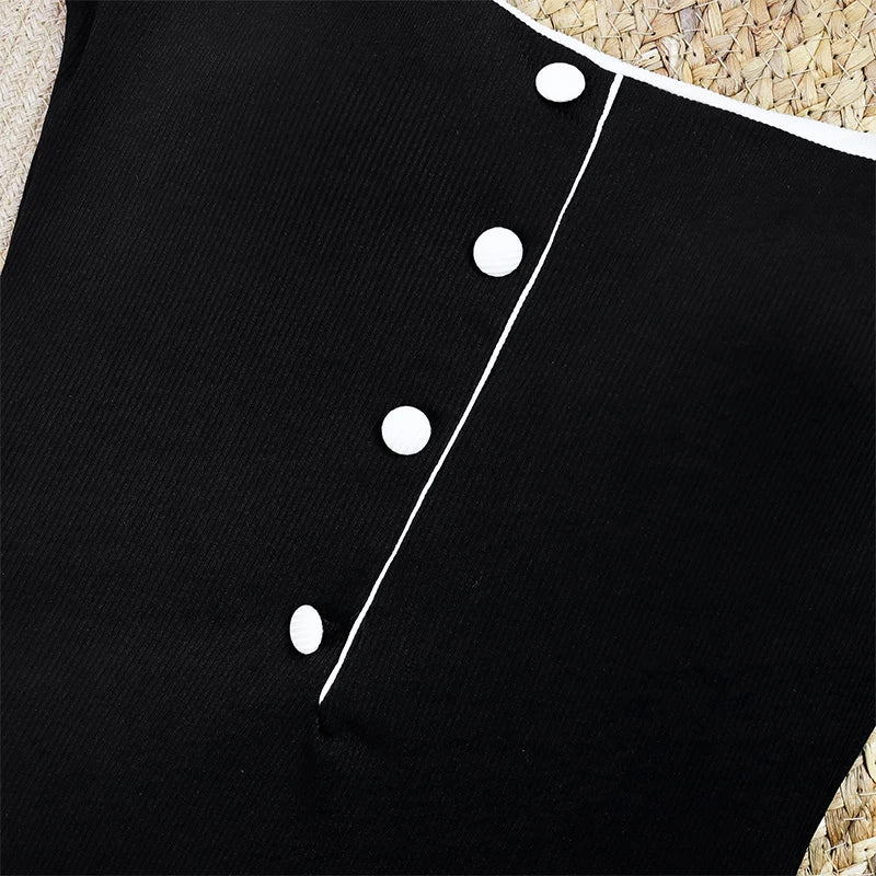 Vintage Bandeau Swimsuit