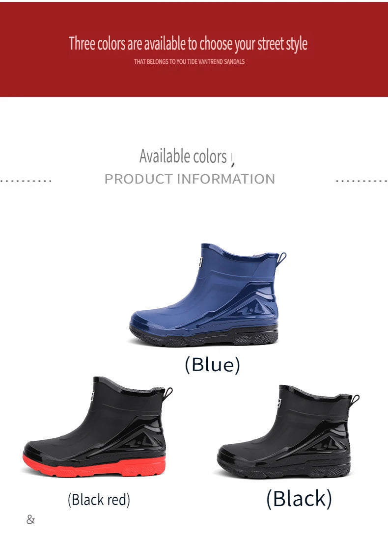 Men’s Summer Kitchen & Safety Rain Shoes