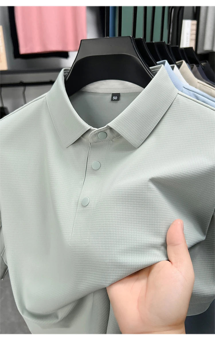 Men Premium Jacquard Polo T-Shirt