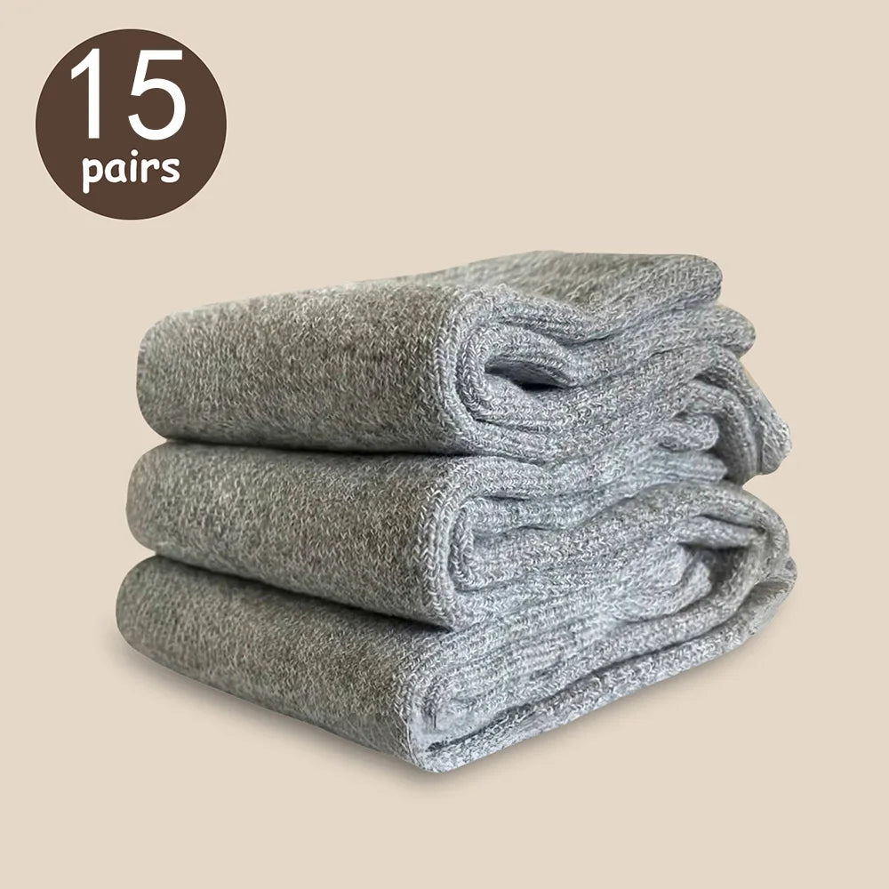 Men’s Solid Color Socks Pack