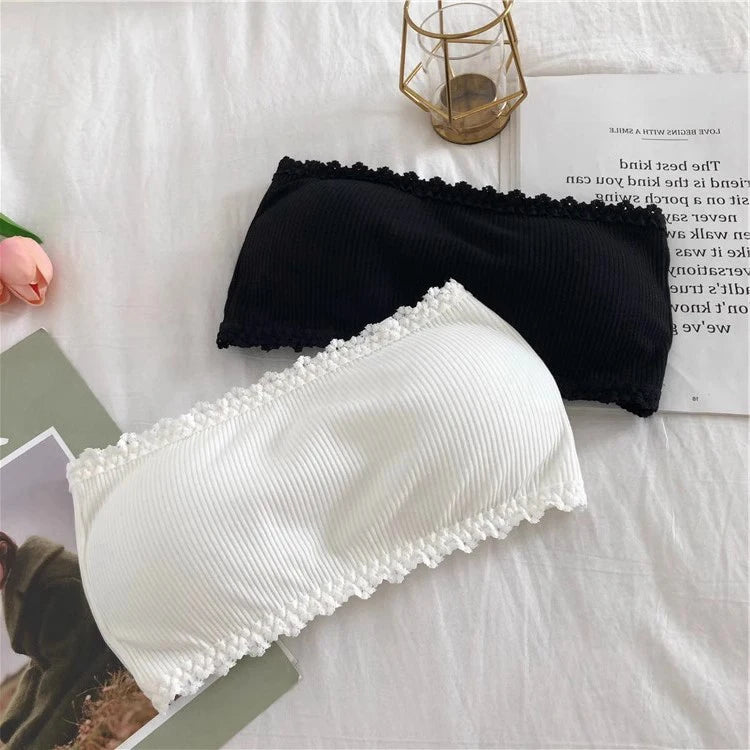 Women Strapless Tube Bralette